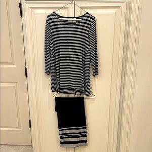 Chico's Zenergy Navy and Grey Set